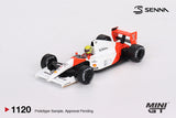 (Pre-Order) 1:64 1991 Ayrton Senna -- Japan GP -- #1 McLaren MP4/6 -- Mini GT MGT01120