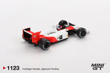 (Pre-Order) 1:64 1988 Alain Prost -- Japan GP -- #11 McLaren MP4/4 -- Mini GT MGT01123