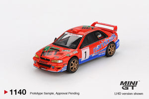 Pre-Order) 1:64 1999 DRM Champion -- #1 Subaru Impreza WRC97 -- Mini
