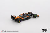 (Pre-Order) 1:64 2024 Oscar Piastri (First Win) -- Hungarian GP -- #81 McLaren MCL38 -- Mini GT MGT01146