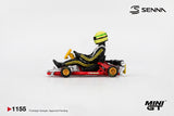 (Pre-Order) 1:64 1981 Karting World Championship --  Ayrton Senna -- Mini GT MGT01155