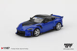 (Pre-Order) 1:64 Nissan Z VeilSide FFZ400 -- Seiran Blue -- Mini GT MGT01167