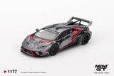 (Pre-Order) 1:64 Lamborghini Huracán GT LB-WORKS -- #63 RONIN -- Mini GT MGT01177