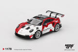 (Pre-Order) 1:64 Porsche 911 (992) GT3 RS Weissach -- RingTaxi.com -- Mini GT MGT01178