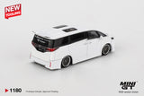 (Pre-Order) 1:64 Toyota Alphard 40 KUHL -- White -- Mini GT MGT01180