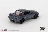 (Pre-Order) 1:64 Nissan Skyline GT-R Top Secret VR32 -- Stealth Grey -- Mini GT MGT01187