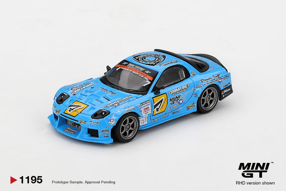 Pre-Order) 1:64 2025 D1 GP -- #7 Mazda RX-7 (FD3S) RE-Amemiya -- Mini