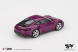 (Pre-Order) 1:64 Porsche 911 (992.1) Rubystone Red Set -- Mini GT MGTS0021
