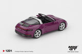(Pre-Order) 1:64 Porsche 911 (992.1) Rubystone Red Set -- Mini GT MGTS0021