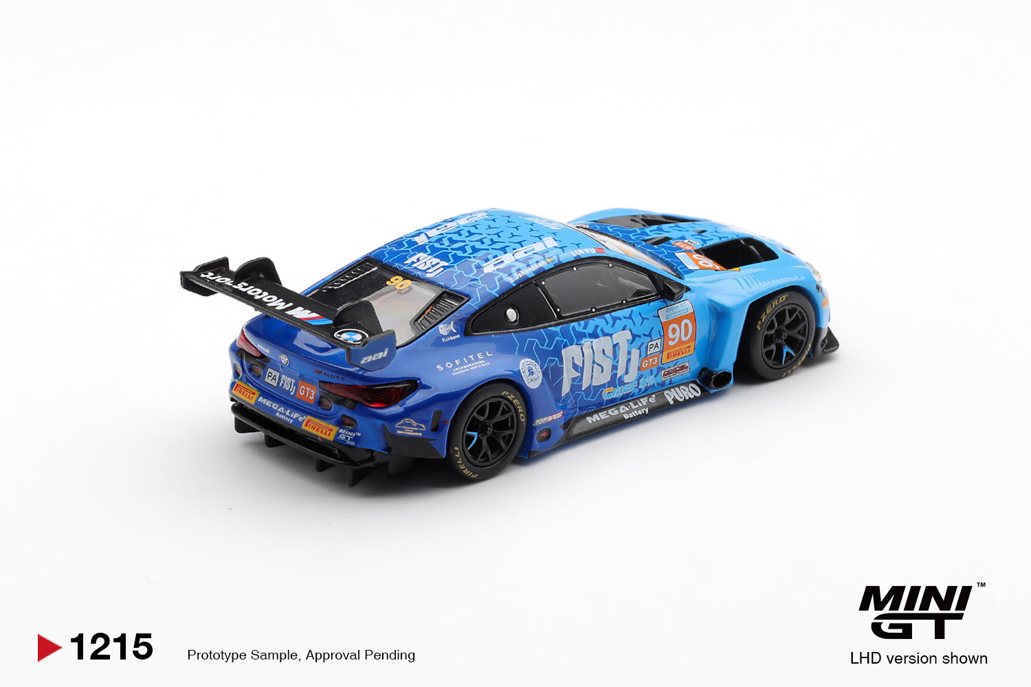 Pre-Order) 1:64 2025 China GT -- #90 FIST Team AAI BMW M4 GT3 Evo --