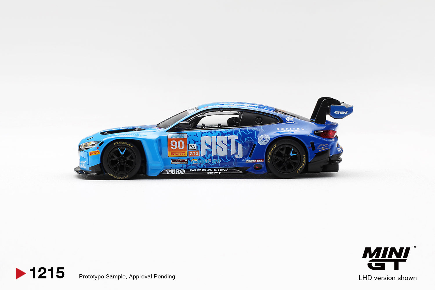 Pre-Order) 1:64 2025 China GT -- #90 FIST Team AAI BMW M4 GT3 Evo --