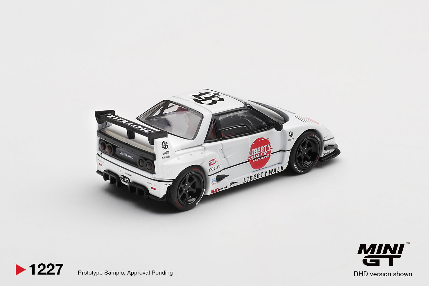 Pre-Order) 1:64 Mazda AZ-1 Liberty Walk LB40-- LB-Hinomaru -- Mini GT