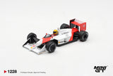(Pre-Order) 1:64 1988 Ayrton Senna -- Canadian GP Winner -- #12 McLaren MP4/4 -- Mini GT MGT01228
