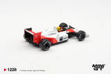 (Pre-Order) 1:64 1988 Ayrton Senna -- Canadian GP Winner -- #12 McLaren MP4/4 -- Mini GT MGT01228