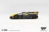 (Pre-Order) 1:64 Bugatti Bolide -- Yellow/Black -- Mini GT MGT01229