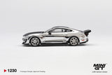 (Pre-Order) 1:64 Shelby GT500 Dragon Snake Concept -- Chrome Silver -- Mini GT MGT01230