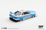 (Pre-Order) 1:64 Nissan GT-R32 LBWK Kaido Works -- AMOCULTURE -- Mini GT MGT01238