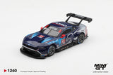 (Pre-Order) 1:64 2025 IMSA Daytona 24 Hr Winner -- #65 Ford Mustang GT3 -- Mini GT MGT01240
