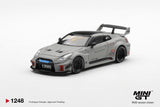 (Pre-Order) 1:64 Nissan LB-Silhouette WORKS GT 35GT-RR Ver.1 -- Matt Grey -- Mini GT MGT01248