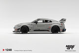 (Pre-Order) 1:64 Nissan LB-Silhouette WORKS GT 35GT-RR Ver.1 -- Matt Grey -- Mini GT MGT01248