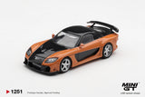 (Pre-Order) 1:64 Han's Mazda RX-7 -- Black/Orange -- Mini GT: Fast & Furious