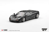 (Pre-Order) 1:64 McLaren F1 -- Black/Grey Metallic -- Mini GT MGT01303