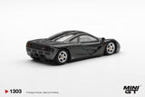 (Pre-Order) 1:64 McLaren F1 -- Black/Grey Metallic -- Mini GT MGT01303