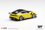 (Pre-Order) 1:64 Nissan Z VeilSide FFZ400 -- Ikazuchi Yellow -- Mini GT MGT01316