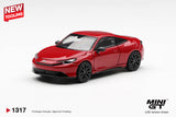 (Pre-Order) 1:64 Honda Prelude -- Rallye Red -- Mini GT MGT01317
