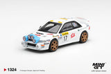(Pre-Order) 1:64 1999 Rally Monte-Carlo -- #17 Subaru Impreza WRC98 -- Mini GT MGT01324