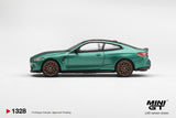 (Pre-Order) 1:64 BMW M4 CS (G82) -- Frozen Isle of Man Green Metallic -- Mini GT MGT01328