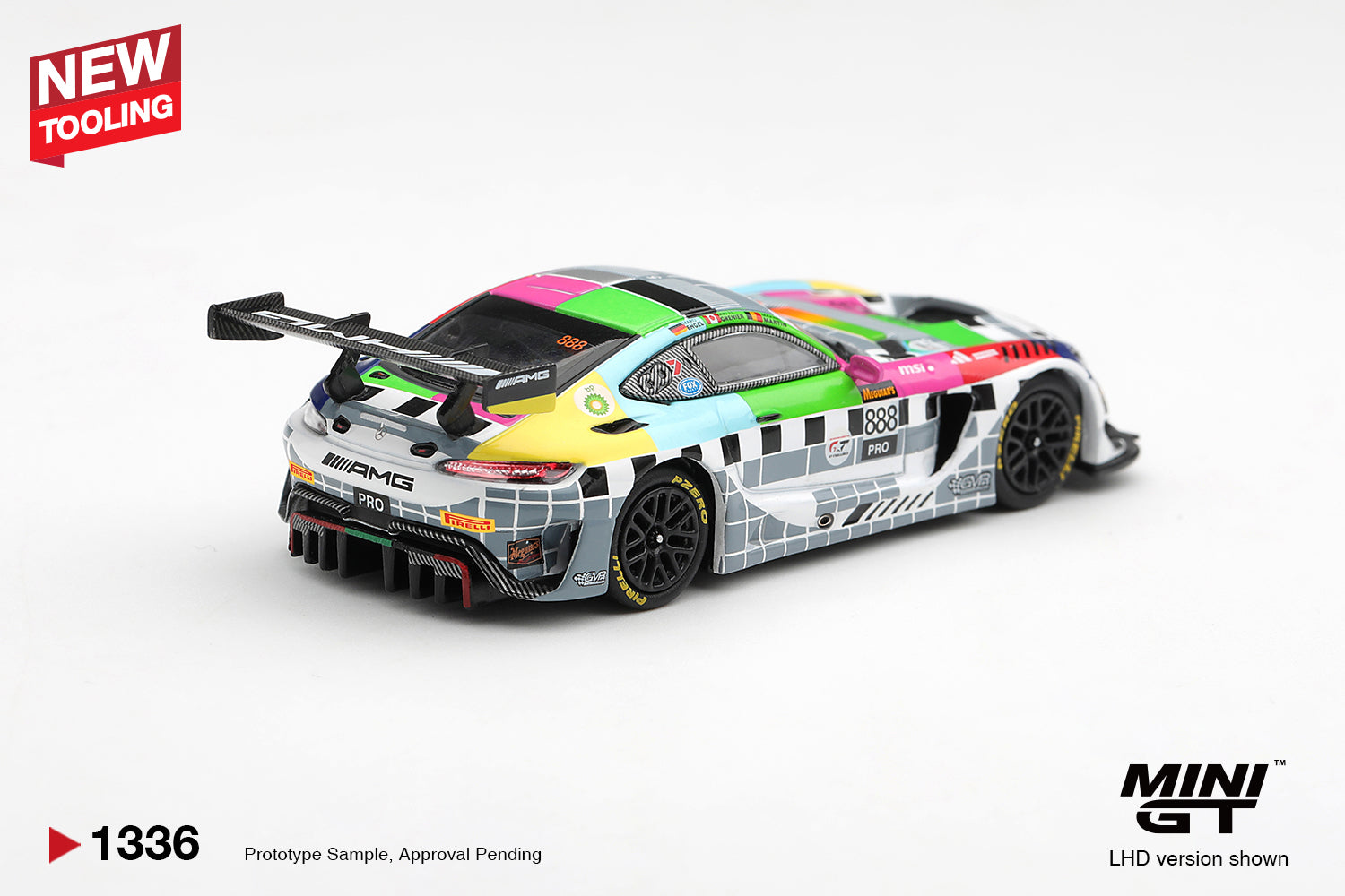 Pre-Order) 1:64 2025 Bathurst 12 Hour -- #888 Mercedes-AMG GT3 EVO --