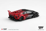 (Pre-Order) 1:64 Lamborghini LB-Silhouette WORKS Murcielago GT Evo -- ADVAN -- Mini GT MGT01337