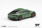 (Pre-Order) 1:64 Porsche 911 (992) GT3 Touring -- Auratium Green -- Mini GT MGT01341