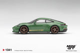 (Pre-Order) 1:64 Porsche 911 (992) GT3 Touring -- Auratium Green -- Mini GT MGT01341