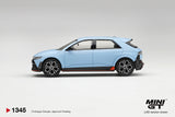 (Pre-Order) 1:64 Hyundai Ioniq 5 N -- Performance Blue Matt -- Mini GT MGT01345