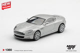 (Pre-Order) 1:64 Aston Martin DBS 2008 -- Lightning Silver -- Mini GT MGT01360