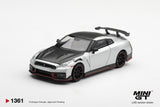 (Pre-Order) 1:64 Nissan R35 GTR Nismo 2024 -- Silver -- Mini GT MGT01361
