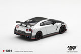(Pre-Order) 1:64 Nissan R35 GTR Nismo 2024 -- Silver -- Mini GT MGT01361