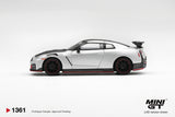 (Pre-Order) 1:64 Nissan R35 GTR Nismo 2024 -- Silver -- Mini GT MGT01361