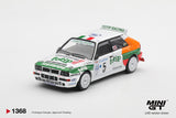 (Pre-Order) 1:64 1993 Rallye Monte-Carlo -- #5 Lancia Delta HF Integrale Evoluzione -- Mini GT MGT01368