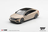 (Pre-Order) 1:64 Mercedes-AMG EQS 53 -- Gold -- Mini GT MGT01369