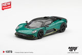 (Pre-Order) 1:64 Aston Martin Valhalla -- Podium Green -- Mini GT MGT01373