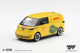 (Pre-Order) 1:64 Volkswagen ID.Buzz -- DHL Electric -- Mini GT MGT01376