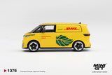 (Pre-Order) 1:64 Volkswagen ID.Buzz -- DHL Electric -- Mini GT MGT01376