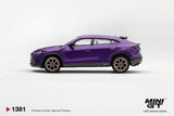 (Pre-Order) 1:64 Lamborghini Urus Performante -- Viola Pasifae (Purple) -- Mini GT MGT01381