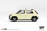 (Pre-Order) 1:64 Hyundai Casper -- Butter Cream Yellow Pearl -- Mini GT MGT01385