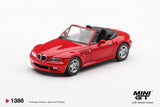 (Pre-Order) 1:64 BMW Z3 -- Hellrot Red -- Mini GT MGT01386