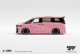 (Pre-Order) 1:64 Toyota Vellfire 40 KUHL -- Metallic Pink -- Mini GT MGT01391
