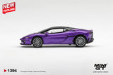 (Pre-Order) 1:64 Lamborghini Temerario -- Viola Pasifae (Purple) -- Mini GT MGT01394